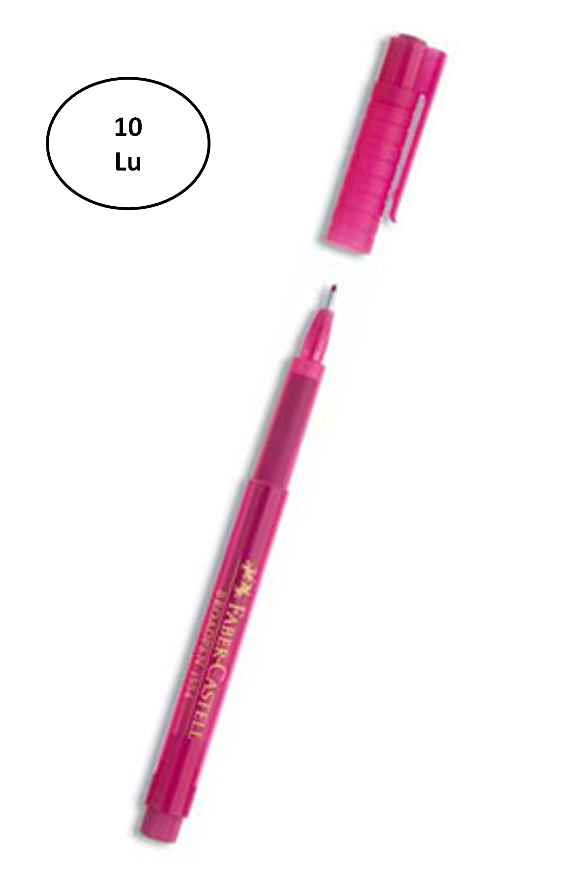 Just Cheap Store Broadpen 1554 Pembe 5020155428 Faber Castell 10'Lu