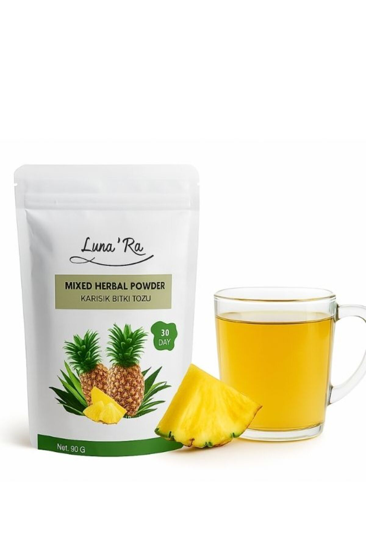 Lunara Desing Bromelain Ananas İçeren Detoks Form Çayı 1 Aylık Kullanım