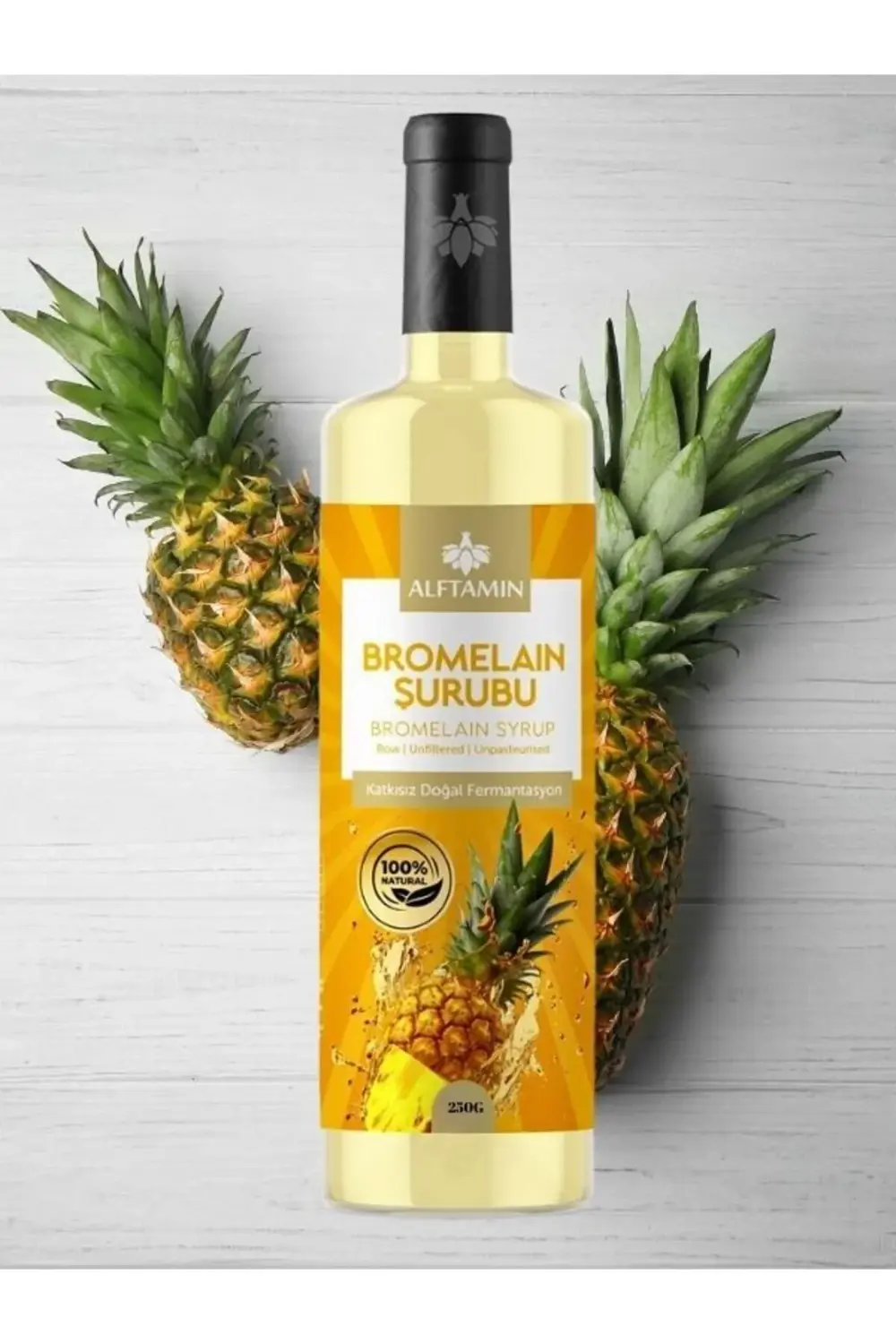 Bromelain Ananas Içeren Detox Şurubu Bromelain Detox L-carnitin I