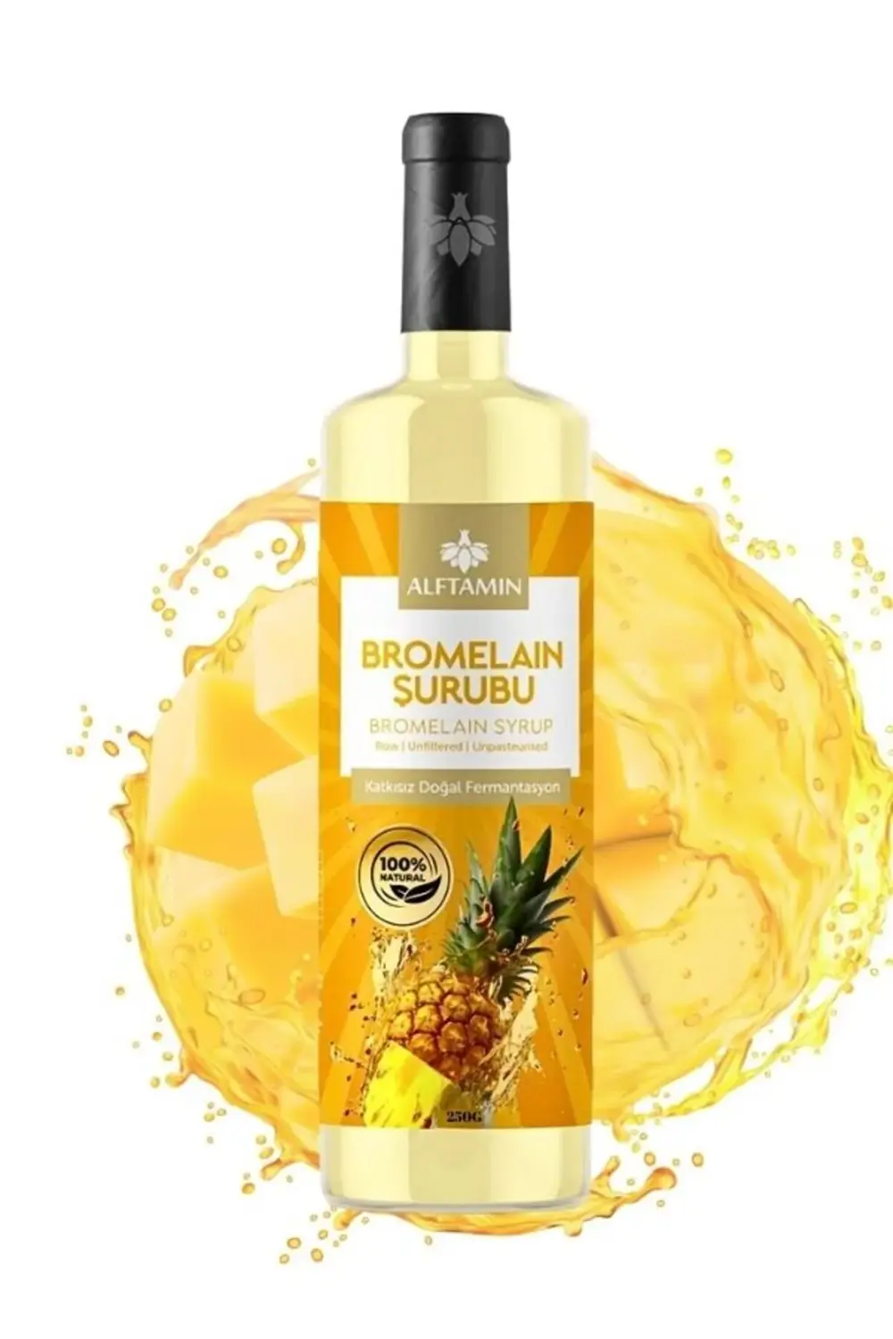 Bromelain Ananas Içeren Detox Şurubu Bromelain Detox L-carnitin I