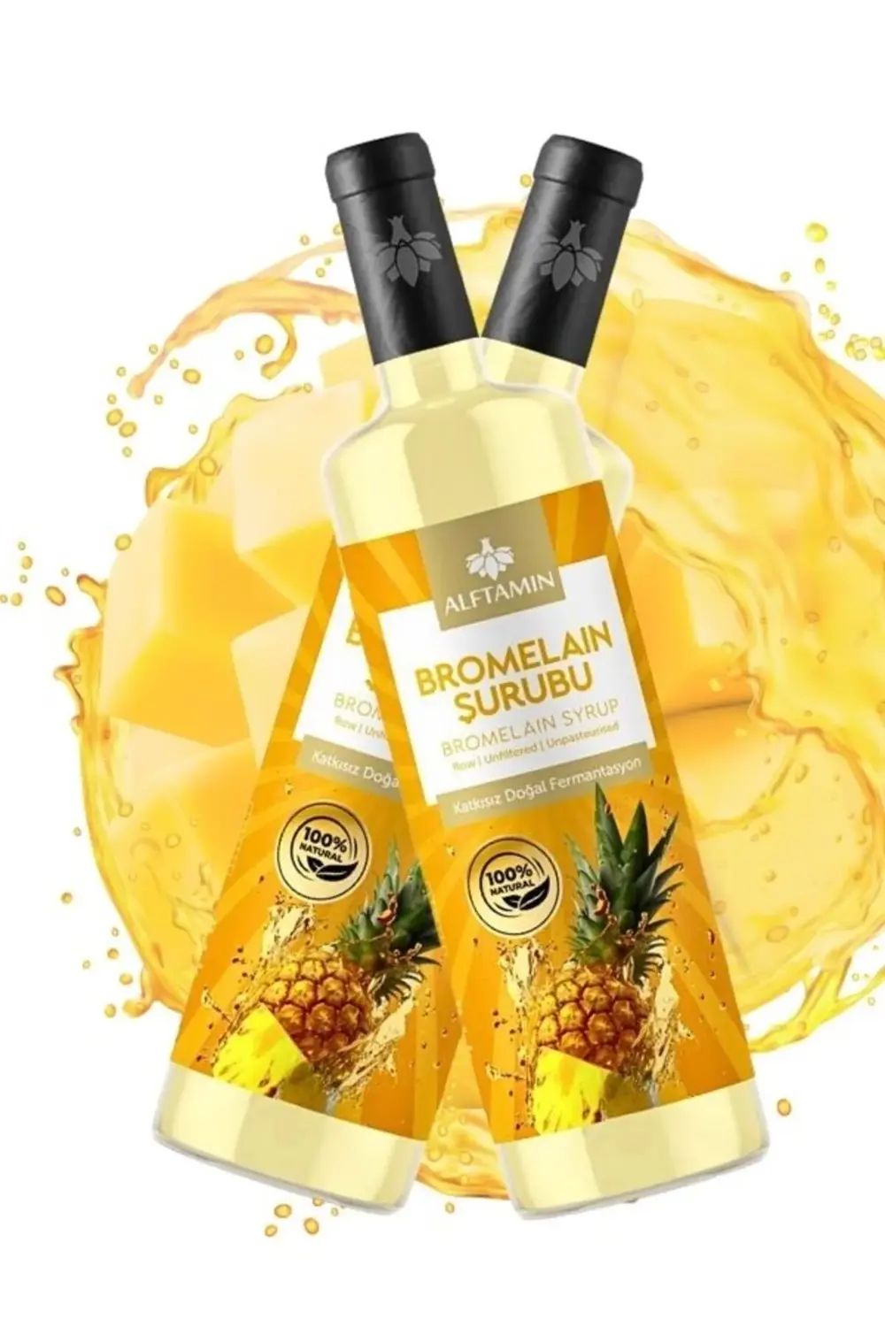 Bromelain Ananas Içeren Detox Şurubu Bromelain Detox L-carnitin I