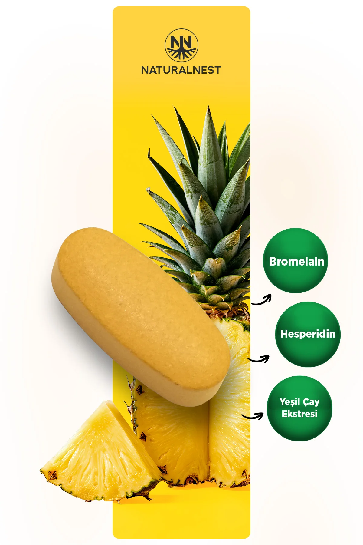 Bromelain Extra 2400 GDU/g 60 Tablet
