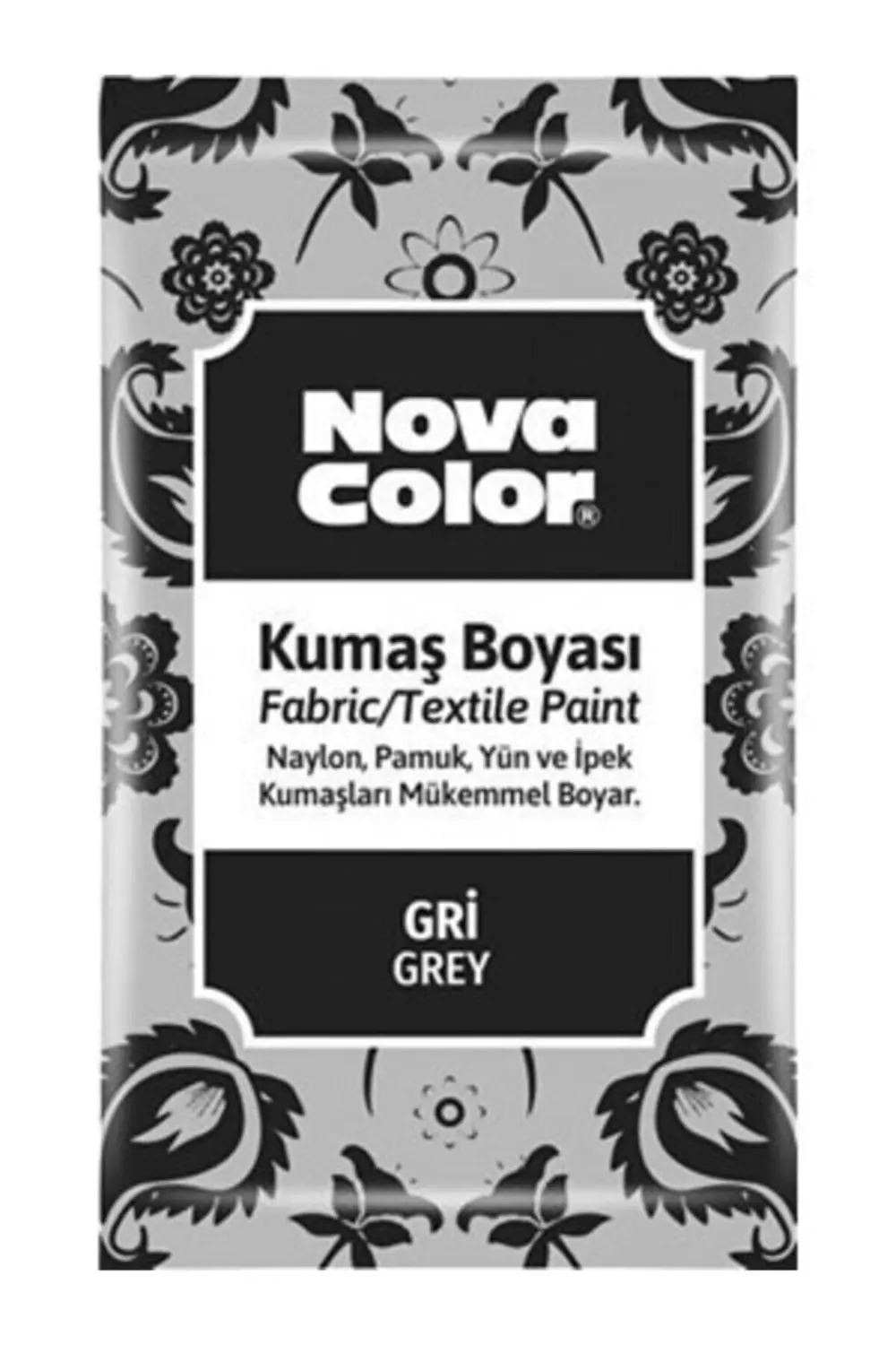 BRONS KUMAŞ BOYASI GRİ
