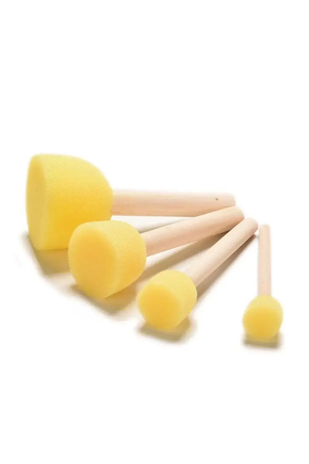 BRONS SÜNGERLİ TAMPON 4 LÜ RENKLİ