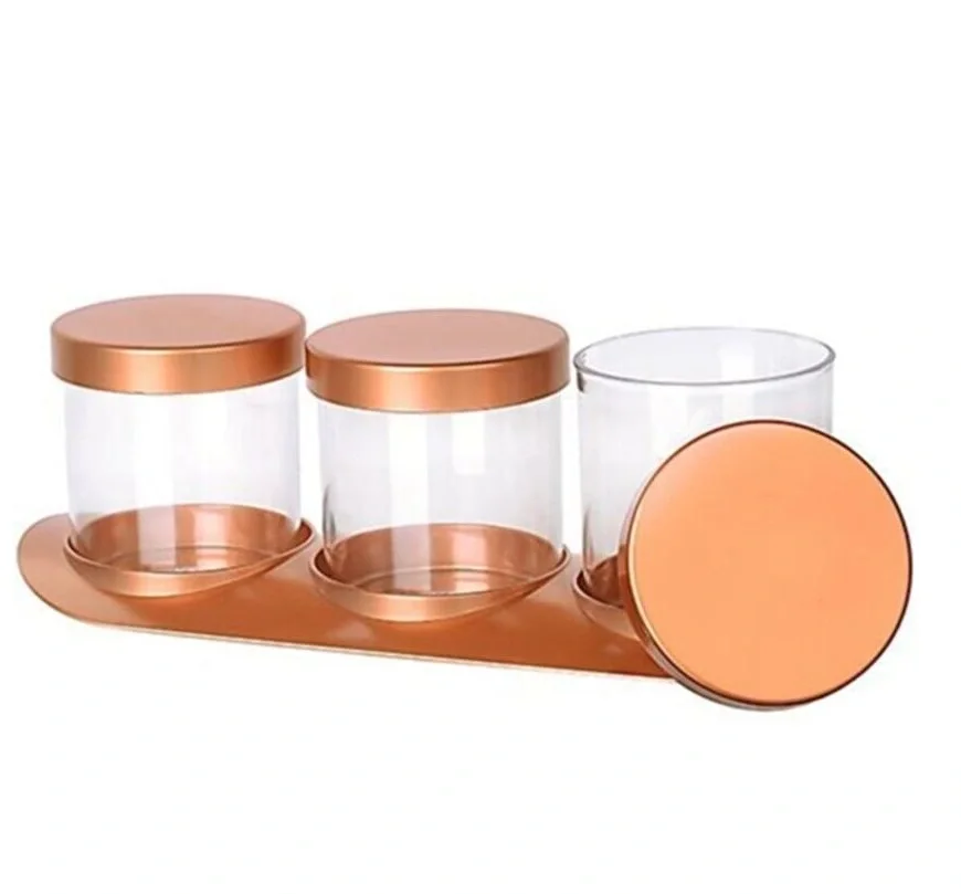 Bronz Baharat Seti Lüx 3lü Set Bronz Baharat Seti Lüx 3lü Set
