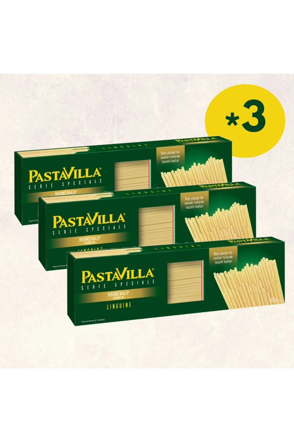 Bronz Kalıp Linguini 500 gr. - 3* 500 Gr.