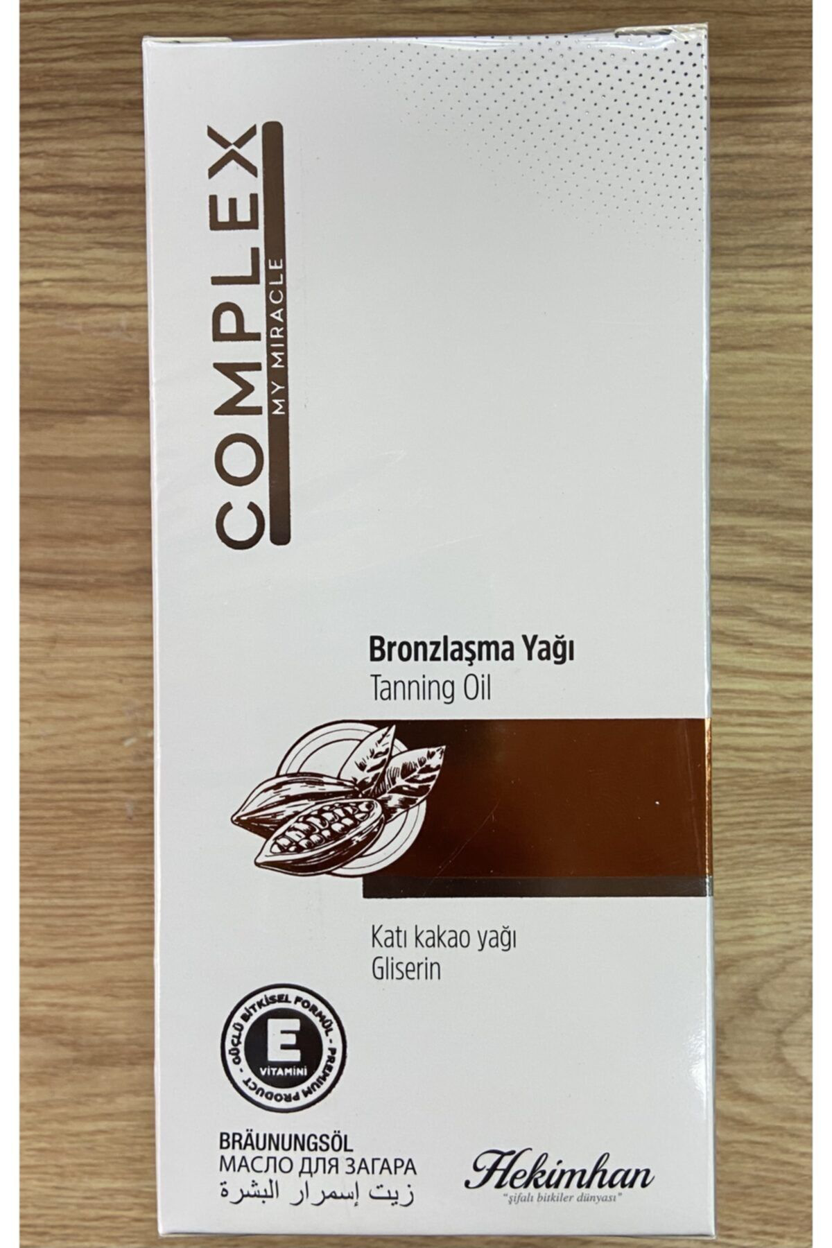 Hekimhan Bronzlaşma Yaği 125 Ml