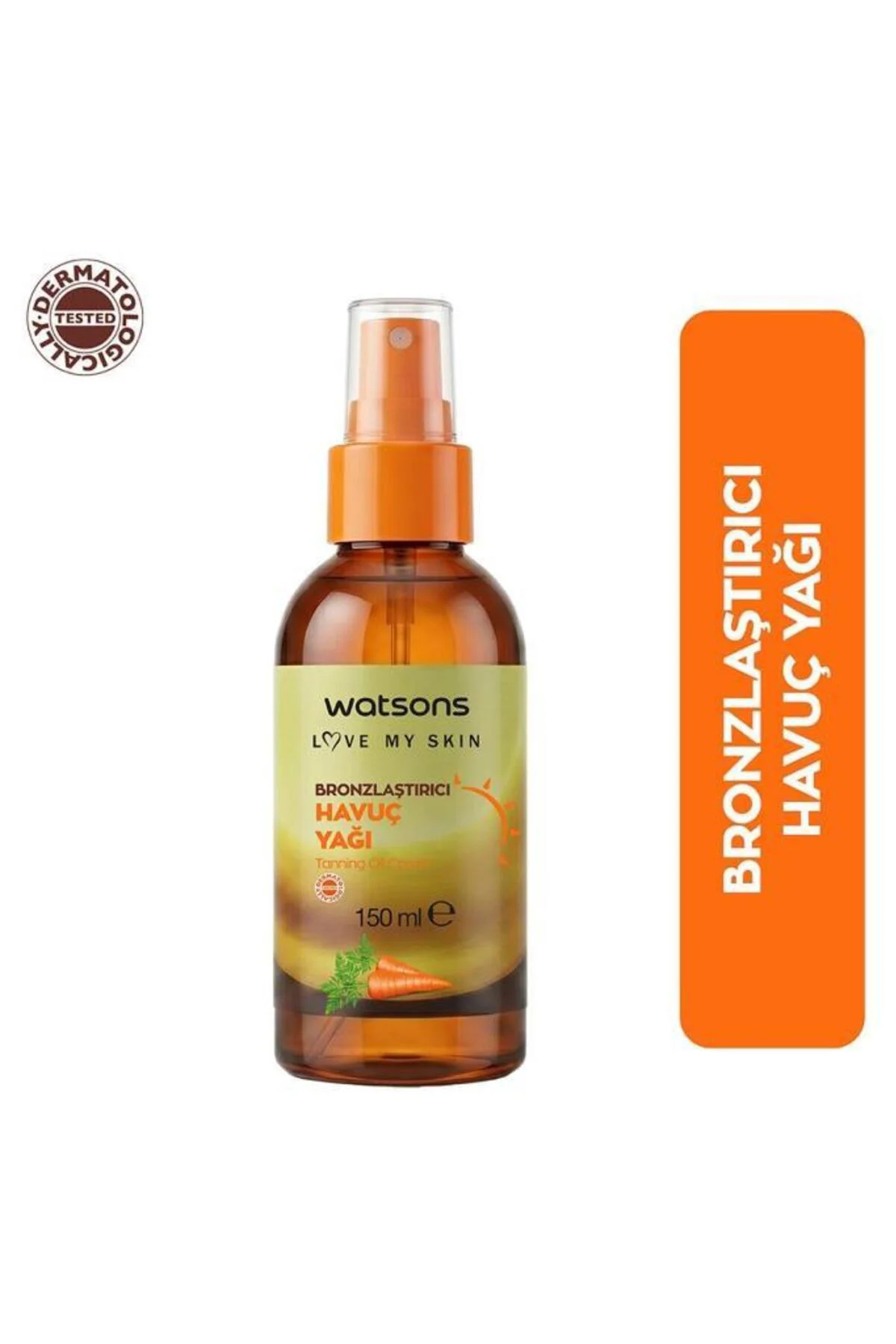 Bronzlaştırıcı Sprey Havuç Yağı 150 ml Bronzlaştırıcı Sprey Havuç Yağı 150 ml