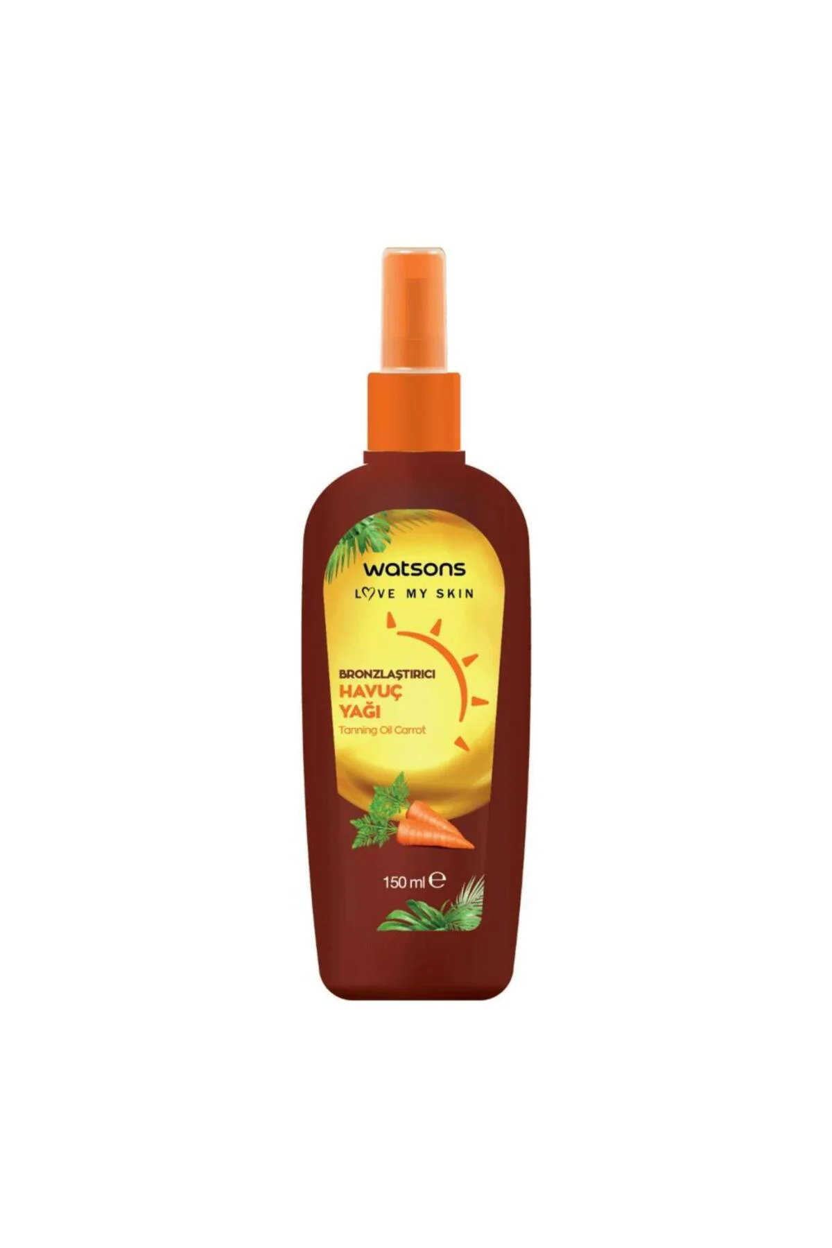Bronzlaştırıcı Sprey Havuç Yağı 150 Ml Bronzlaştırıcı Sprey Havuç Yağı 150 Ml