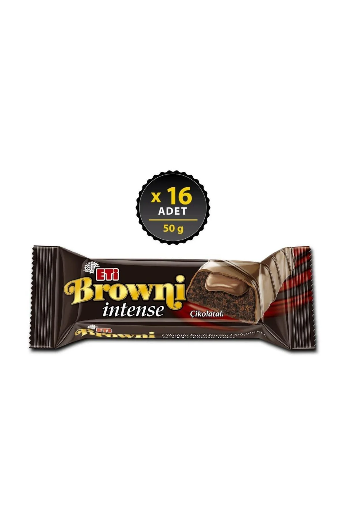Browni İntense Çikolatalı Kek 50 g x 16 Adet