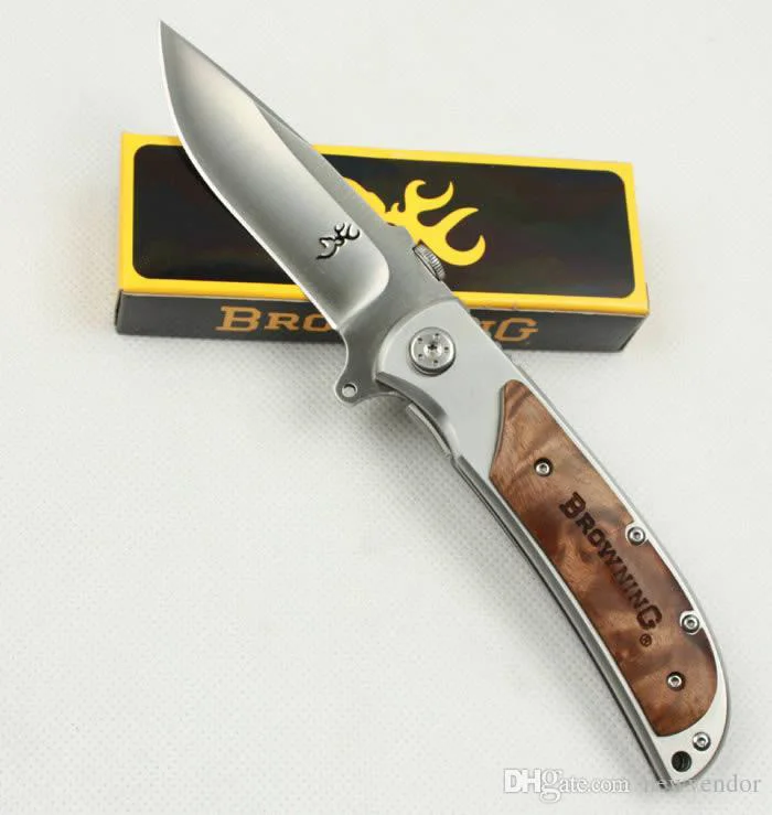 Browning Bıçak Survıvalbıçak 5Cr13Mov Browning Bıçakahşap Kabzeli Kurtulu