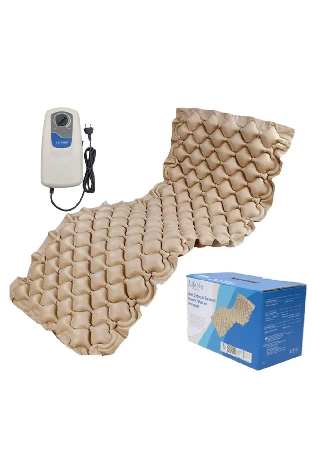 BRP Net, Baklava Tip, Havalı Yatak, Şilte ve Motor, Takım,