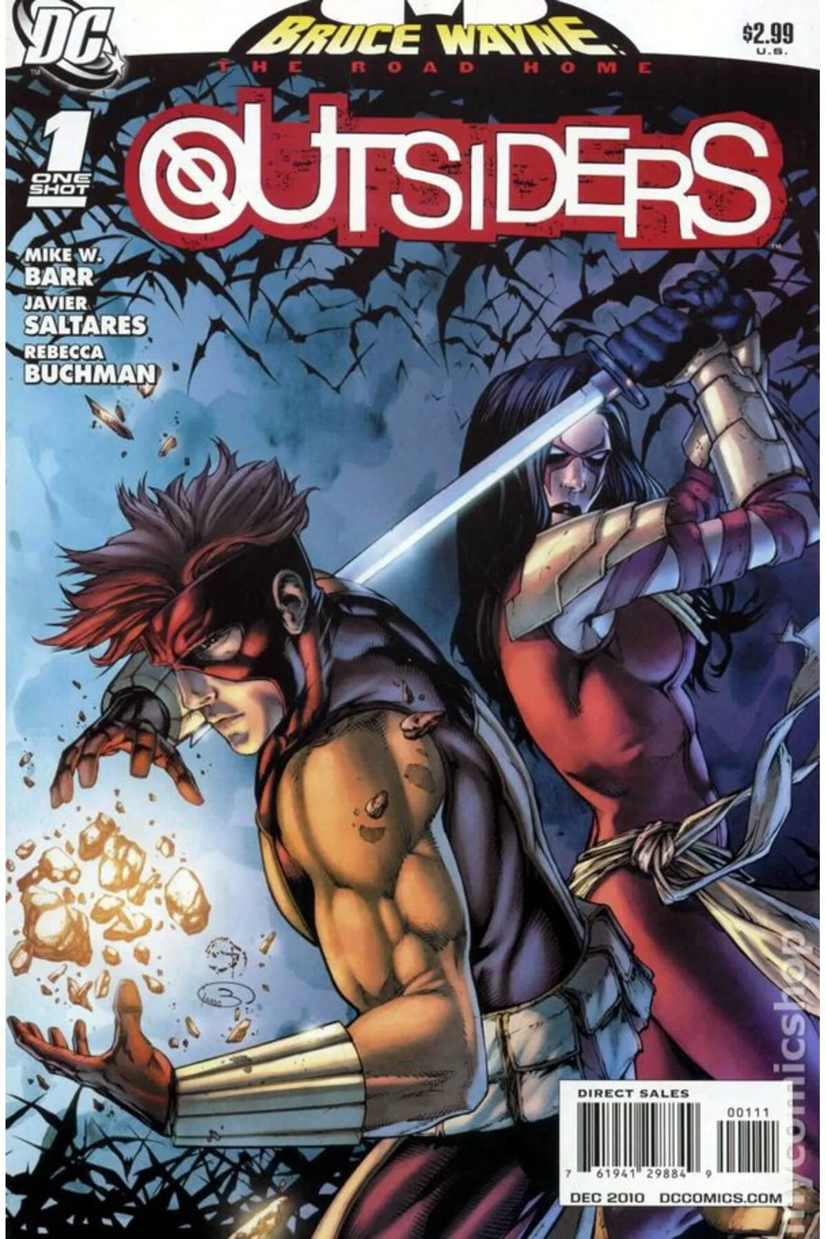 Bruce Wayne The Road Home Outsiders #1 (ingilizce)