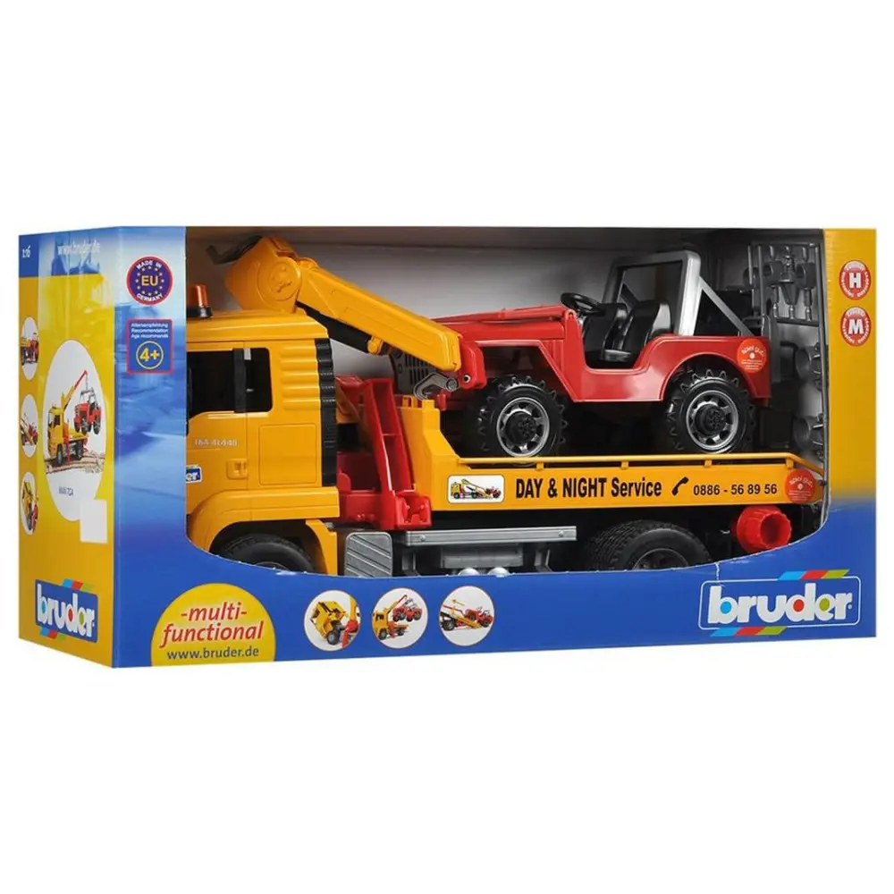 Bruder Man Araba Çekici ve Jeep BR02750