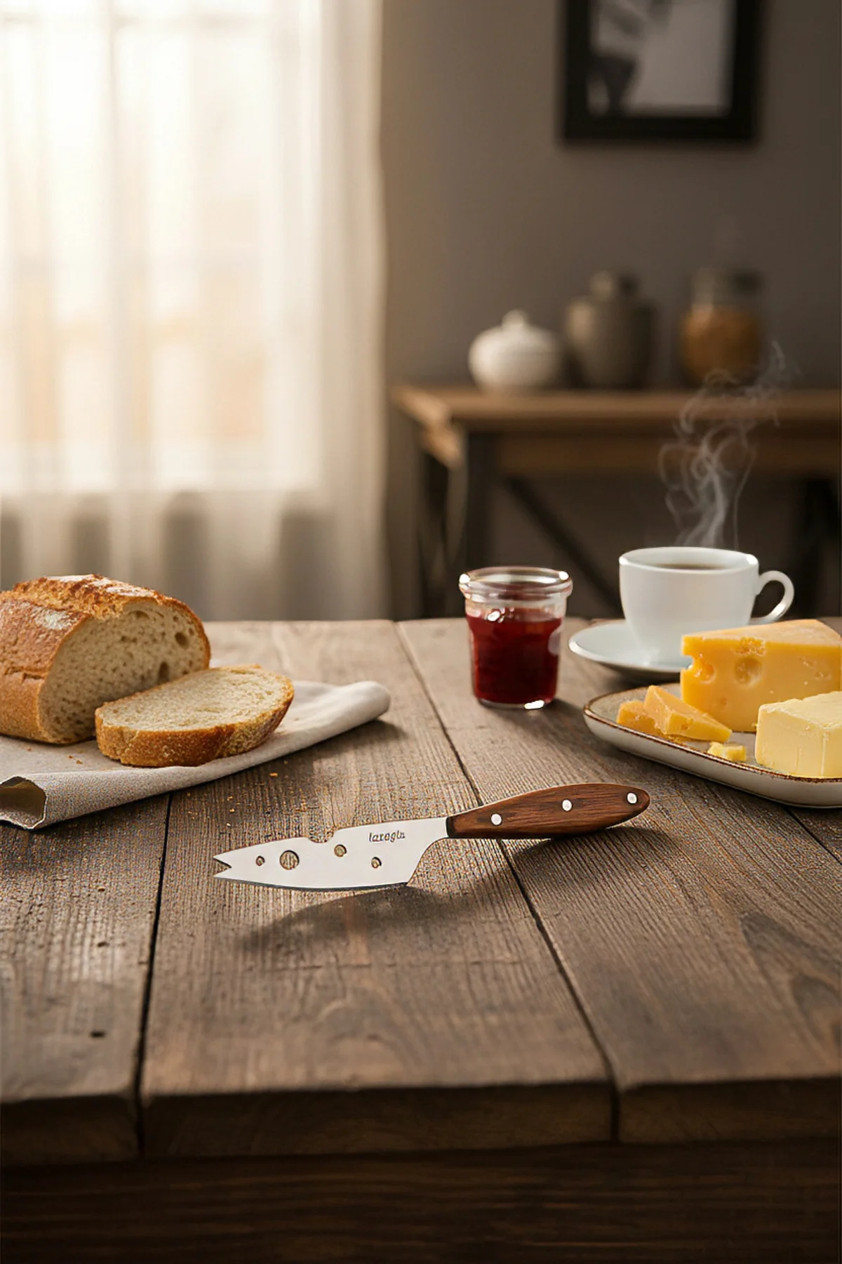 Brunch Master 5 Parça Ahşap Saplı Bıçak Seti – Sunum ve Kahvaltı 