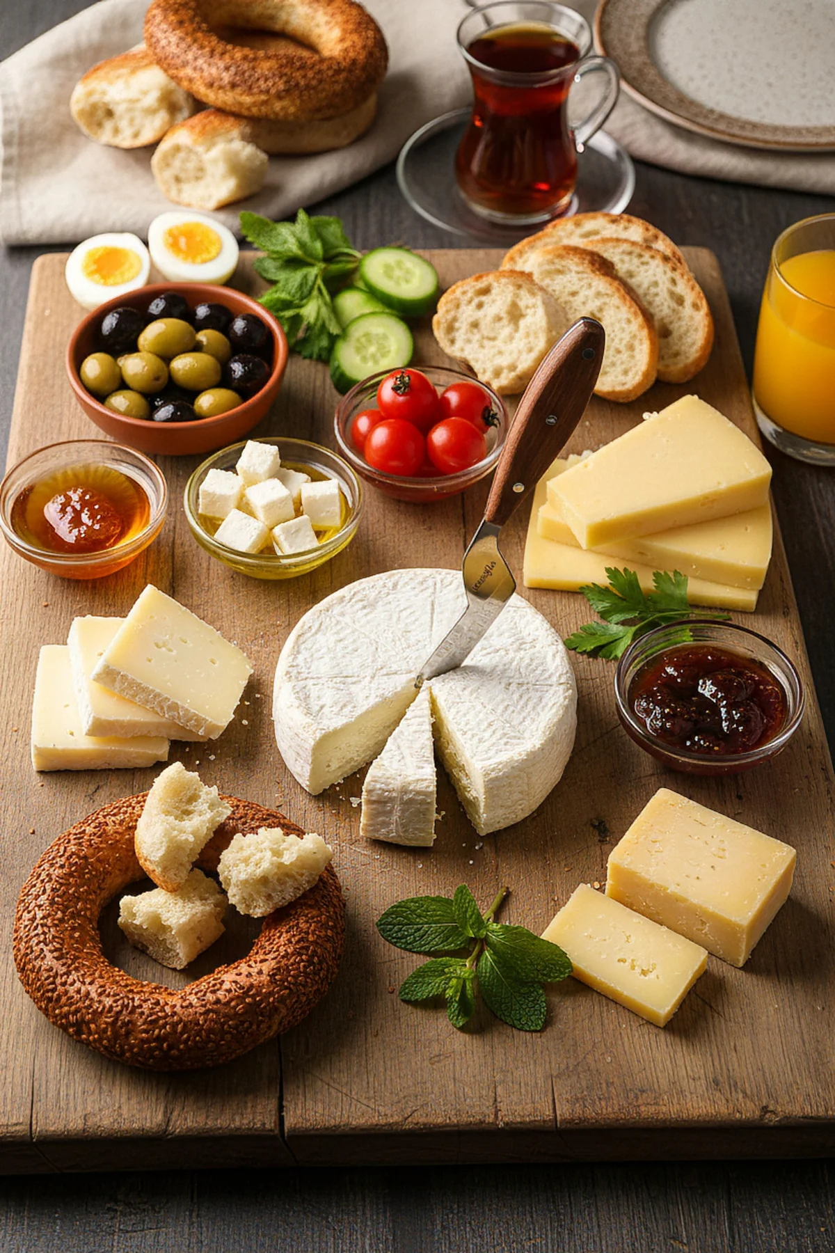 Brunch Master 5 Parça Ahşap Saplı Bıçak Seti – Sunum ve Kahvaltı 