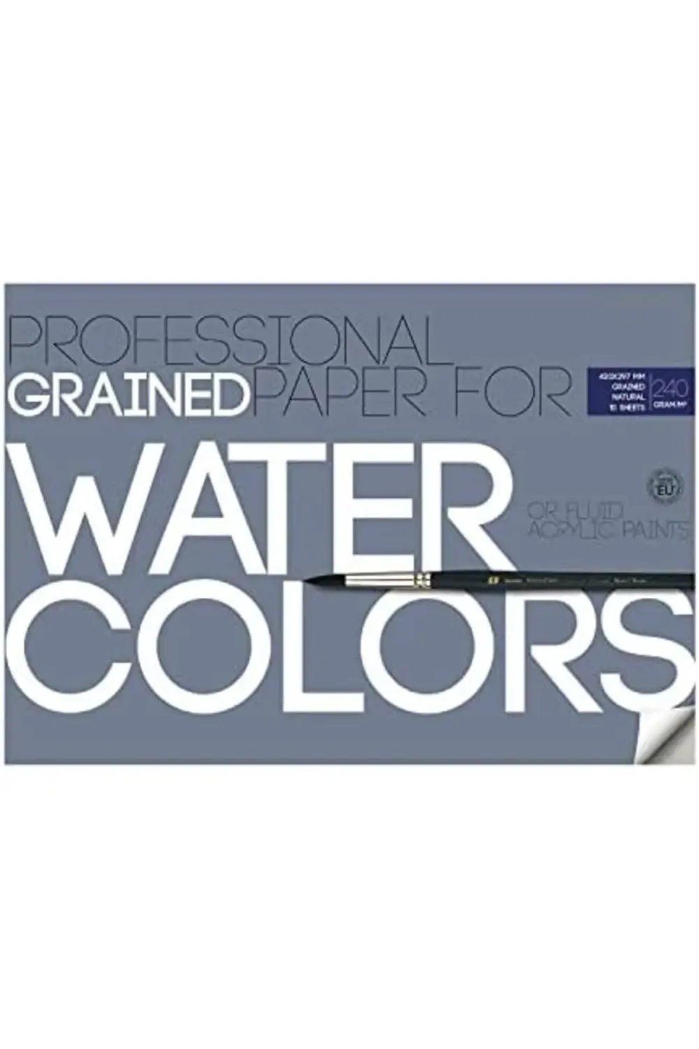 BRUNO VİSCONTİ SULUBOYA RESİM KAĞIDI, DOSYALI. 10 yp (millimeters