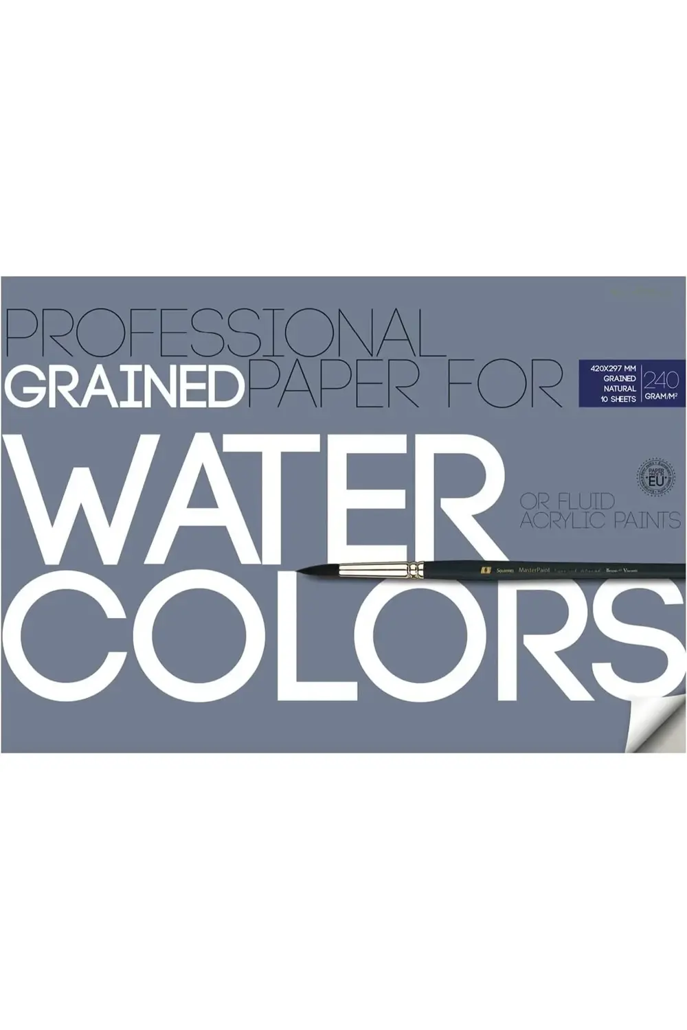 BRUNO VİSCONTİ SULUBOYA RESİM KAĞIDI, DOSYALI. 10 yp (millimeters