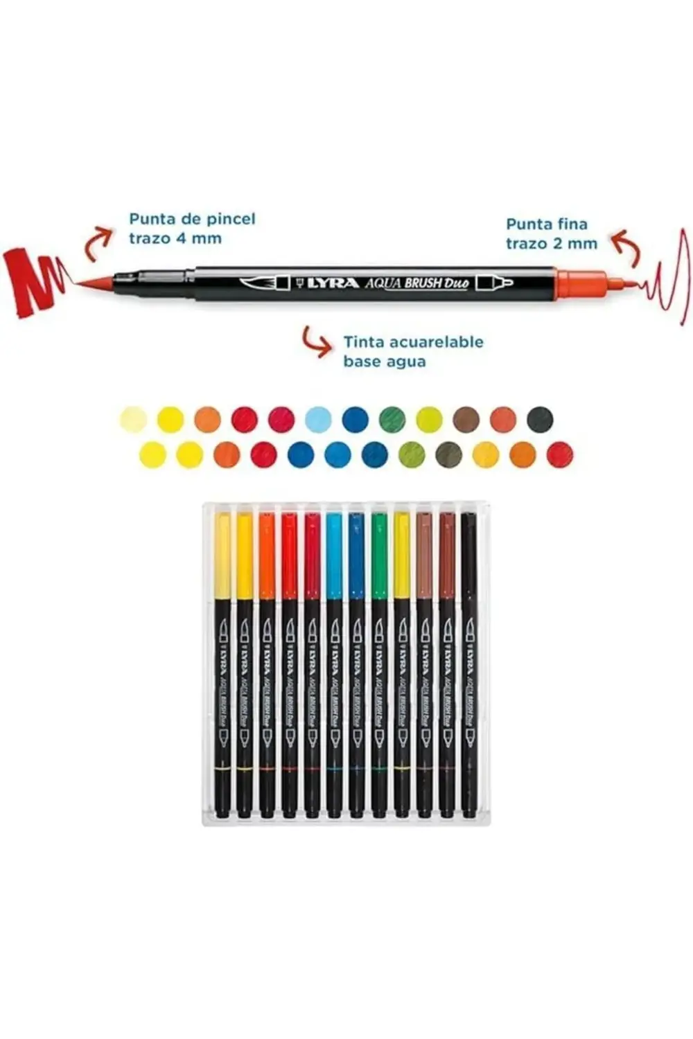 Brush Duo Çizim, Askılı Paket 12'li 1178367