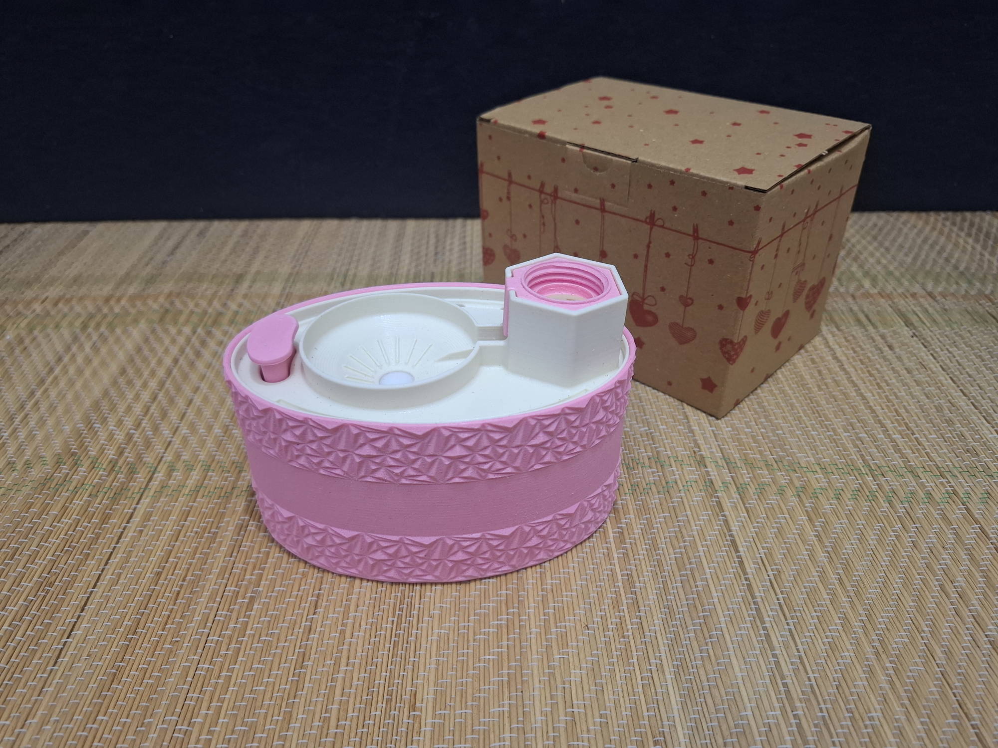 Markasız Brush Rinser - Fırça Temizleyici (Pembe)