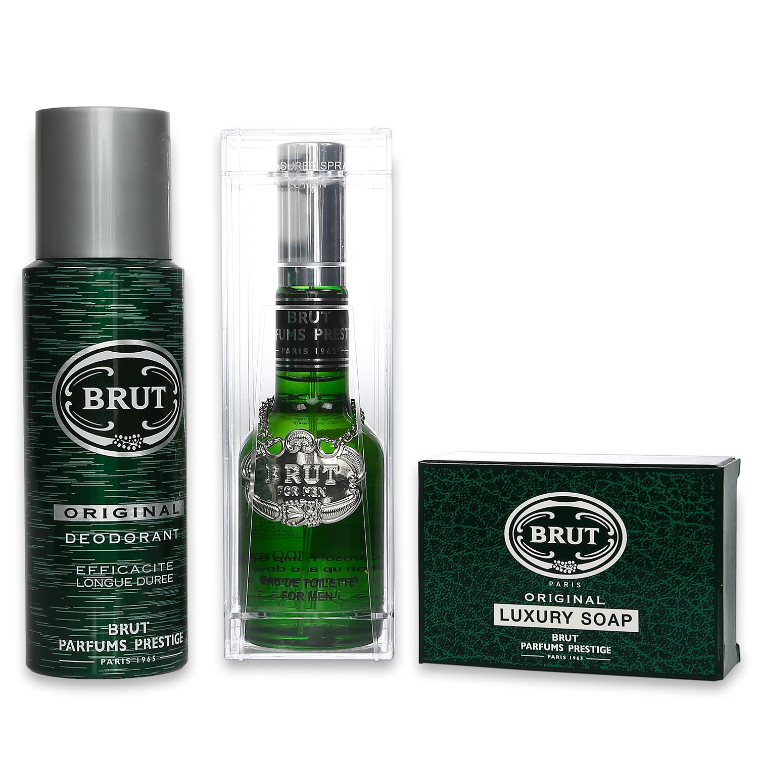 Brut Plexi Madalyon EDT Deodorant + Sabun