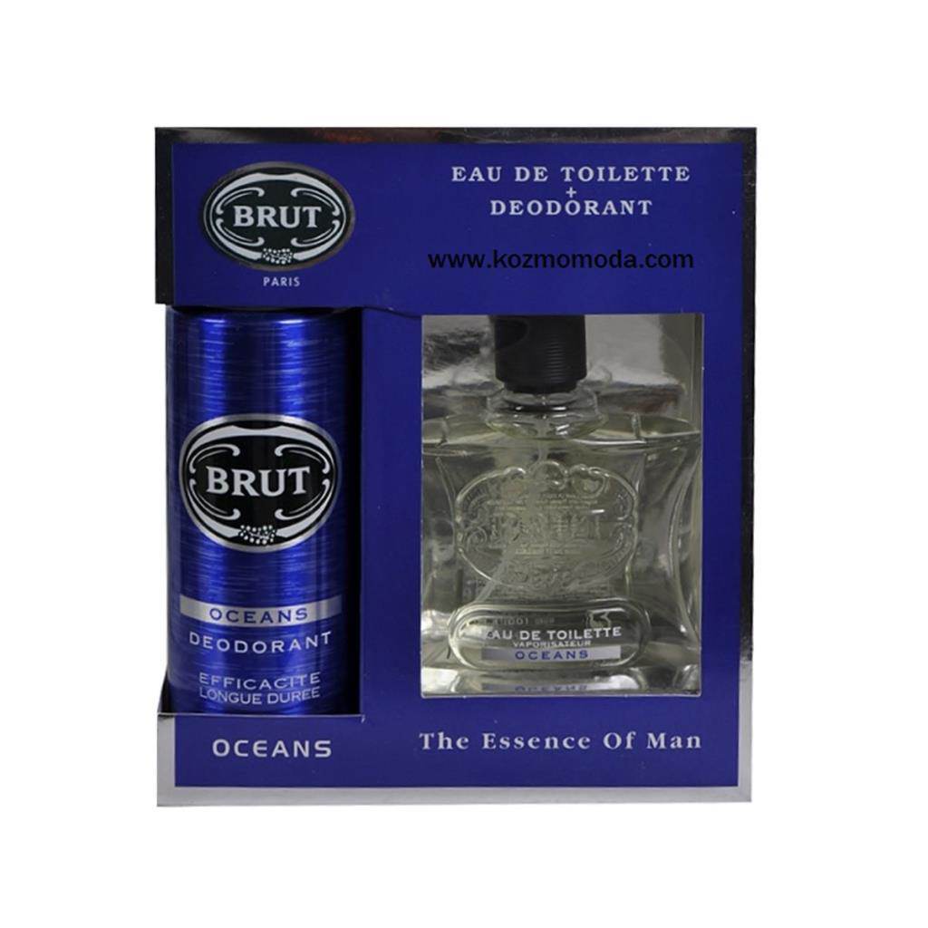 Brut Set EDT 100 ml+Deo 200 ml Oceans