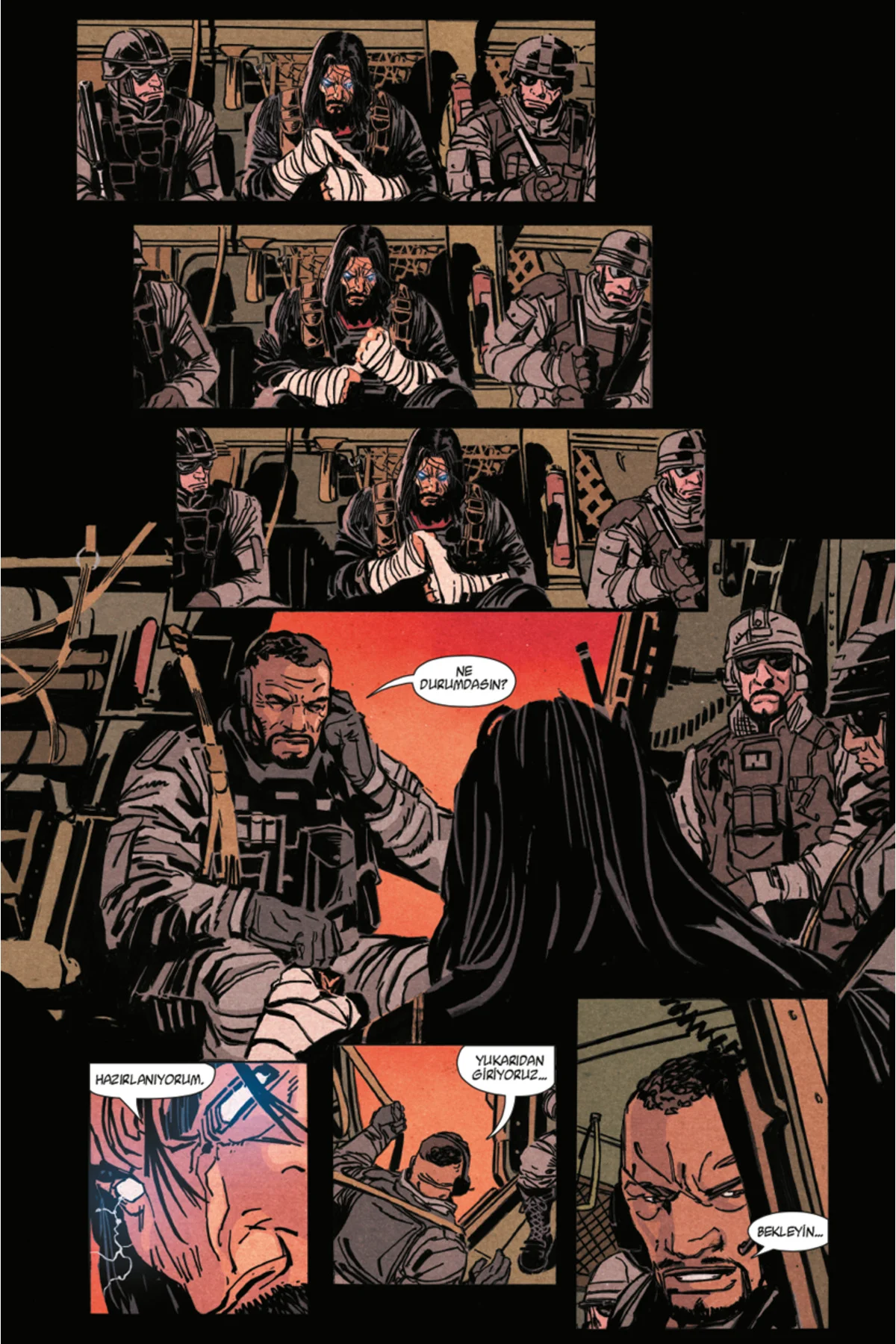 BRZRKR Cilt 1 Keanu Reeves & Matt Kindt Kitabı 144 Sayfa JBC Yayı