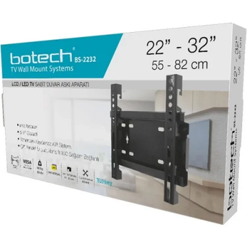 Bs-2232 Sabit Tv Askı Aparatı 55x82cm Bx40 Fiyatı, Yorumları ve Özellikleri