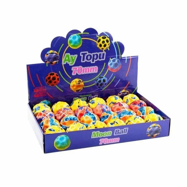 BSF-101 MOONBALL AY TOPU IŞIKLI 7 CM - Stokta Olan Model Gönderilir