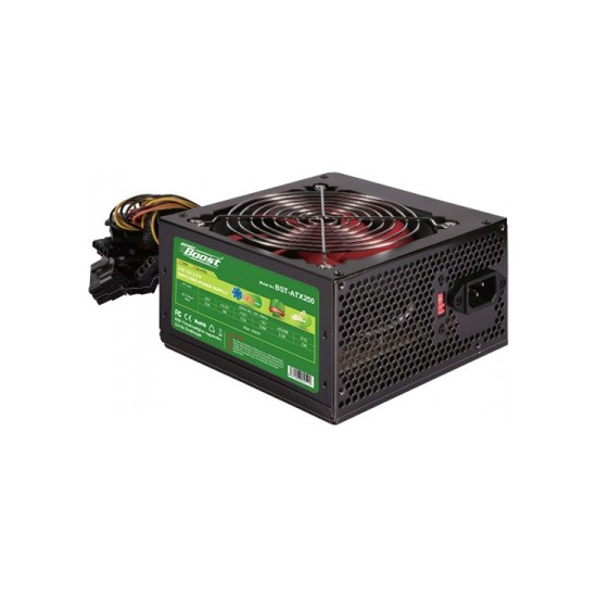 Tunçmatik Bst-Atx250r 250W, Ppfc 12Cm Kirmizi Fanli Atx Psu (Retail Box)