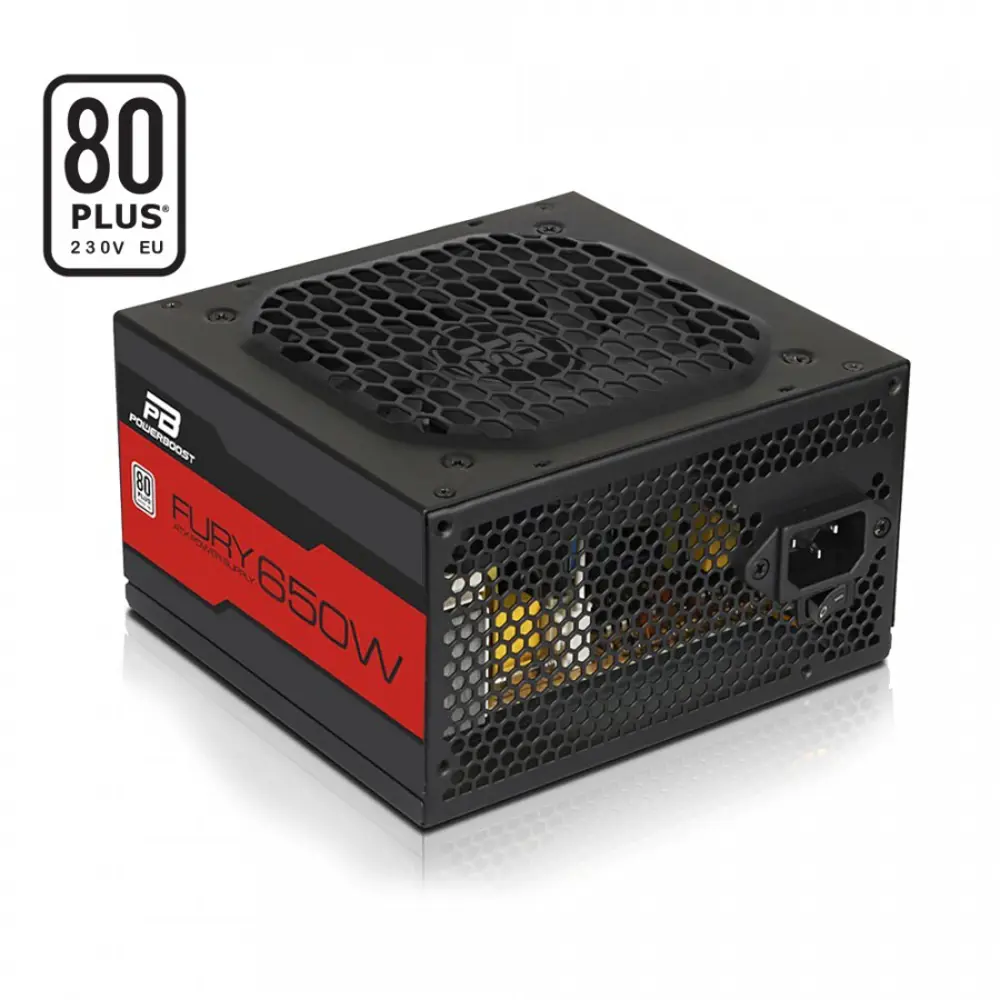 BST-ATX650WEU FURY 650w 80+ 12cm Fanlı ATX PSU