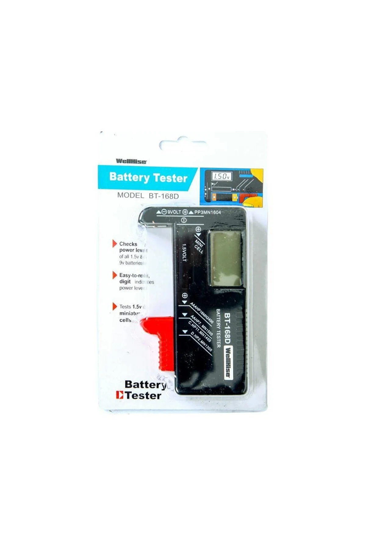 BT-168D LCD Dijital Pil Test Cihazı