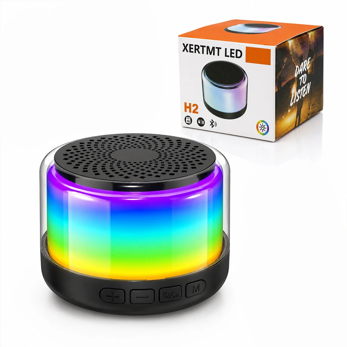 Bt - Sd - Usb Şarjlı Rgb Işıklı Bluetooth Wireless Speaker Hoparlör 3W PL-4675 Fiyatı, Yorumları ve Özellikleri