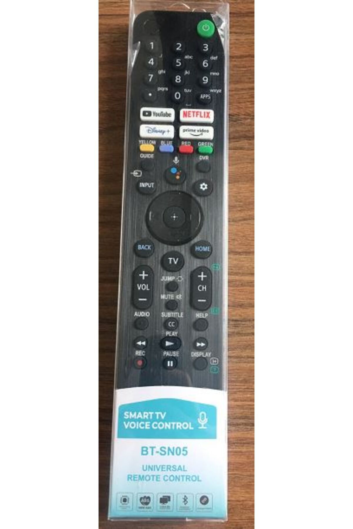 Ok Aksesuar Bt-Sn05 Sony Ses Komutlu Universal Lcd - Led Tv Kumanda Go506089m