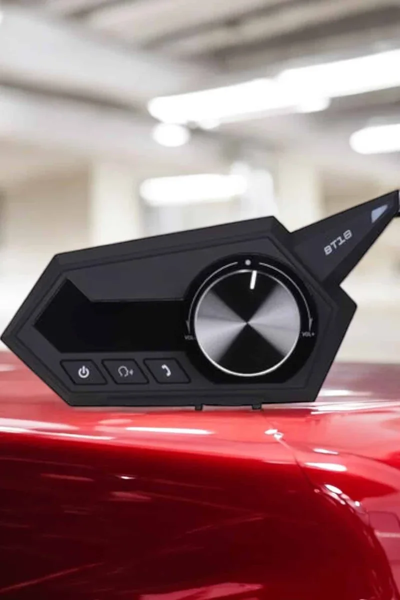 BT18 Motorcu Kulaklığı Bluetooth Kask Kulaklığı ANC Sesli Görüşme Özelliği
