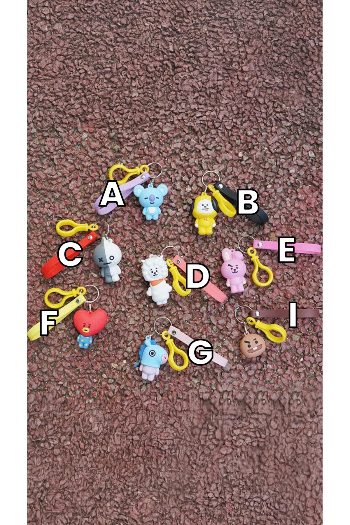Bt21 Anahtarlıklar