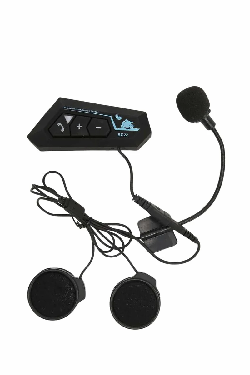 BT22 Bluetooth 5.0 Kask Kulaklık - Motosiklet Intercom