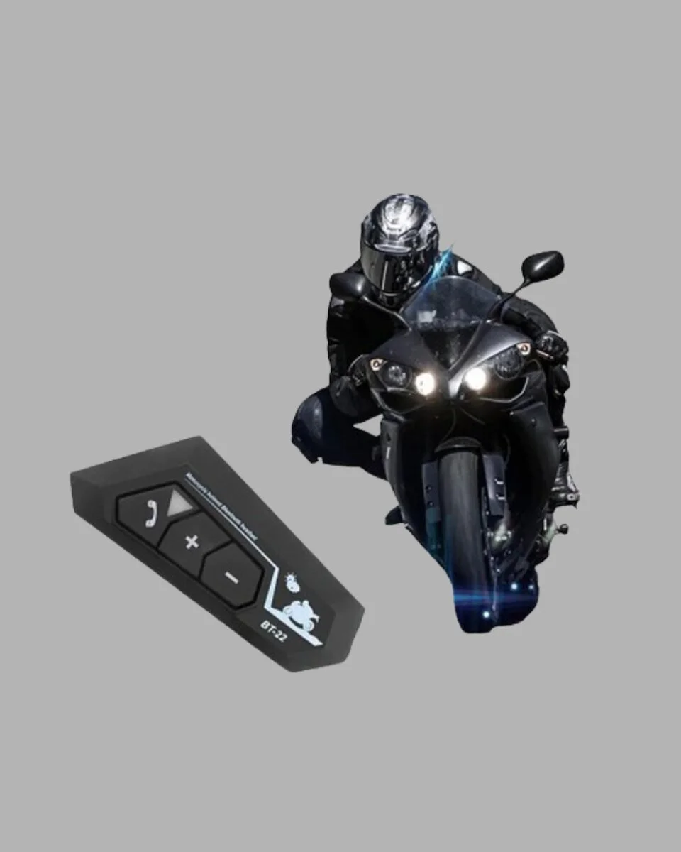 BT22 Kask Bluetooth Kulaklık Su Geçirmez Motosiklet İletişim Sistemi - Güvenli Sürüş İçin Optimum Seçenek