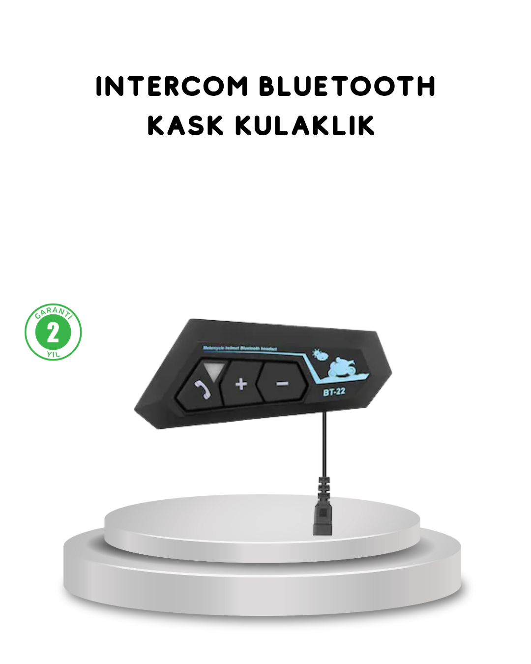 BT22 Kask Bluetooth Kulaklık 5.0 Gürültü Engelleyici ve Eller Ser
