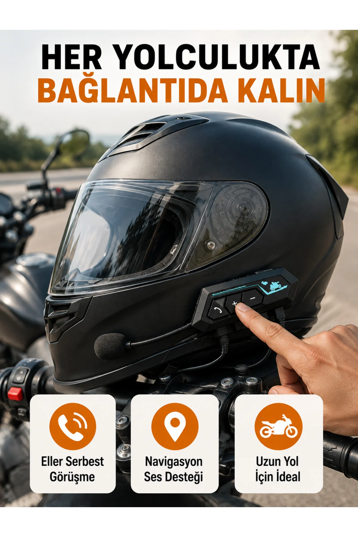 Bt22 Kask Bluetooth Kulaklık 5.0 – Suya Dayanıklı, Gürültü Önleyici, Uzun Pil Ömürlü Yeni Nesil Bt22 Kask Bluetooth Kulaklık 5.0 – Suya Dayanıklı, Gürültü Önleyici, Uzun Pil Ömürlü Yeni Nesil
