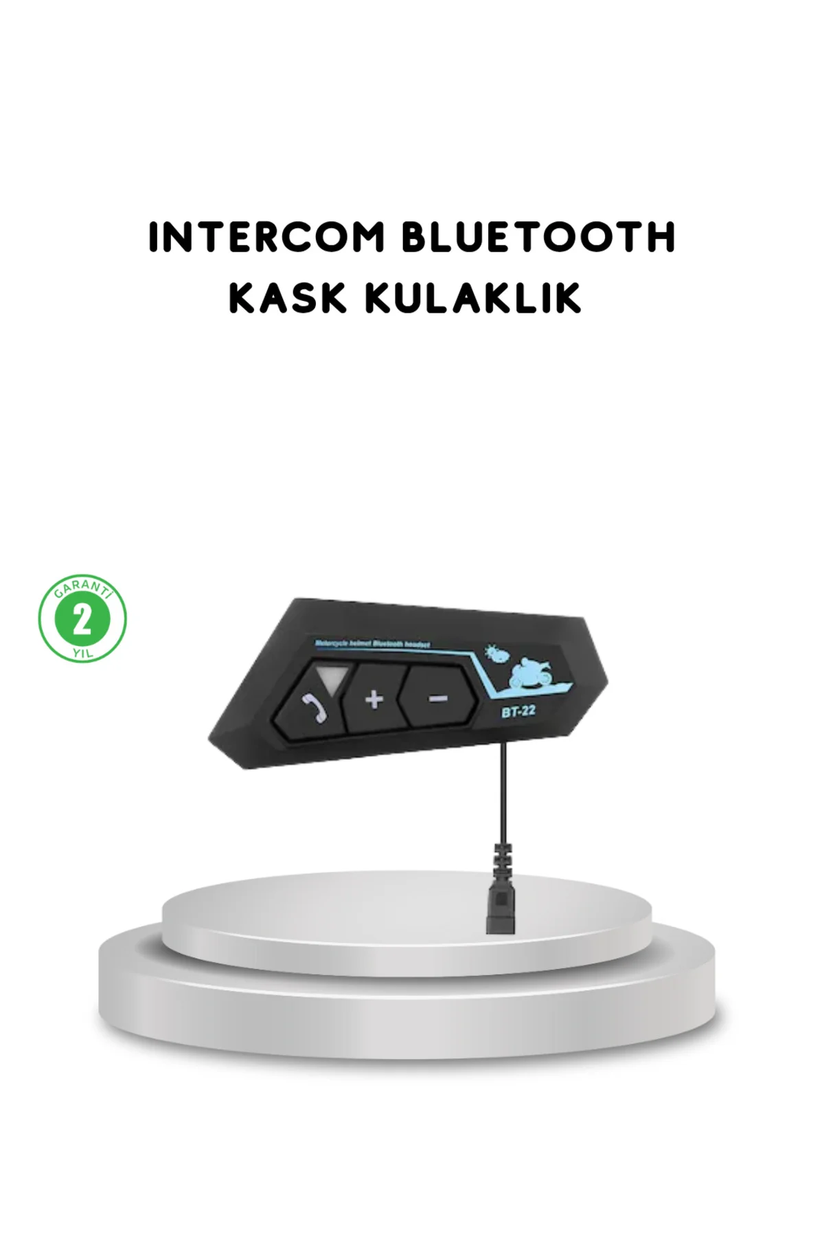 BT22 Kask Bluetooth Kulaklık 5.0 Gürültü Engelleyici ve Eller Ser