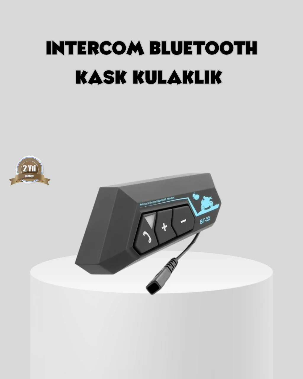 Bt22 Kask İçi Bluetooth Kulaklık Hızlı Eşleşme Ve Gürültü Önleyic