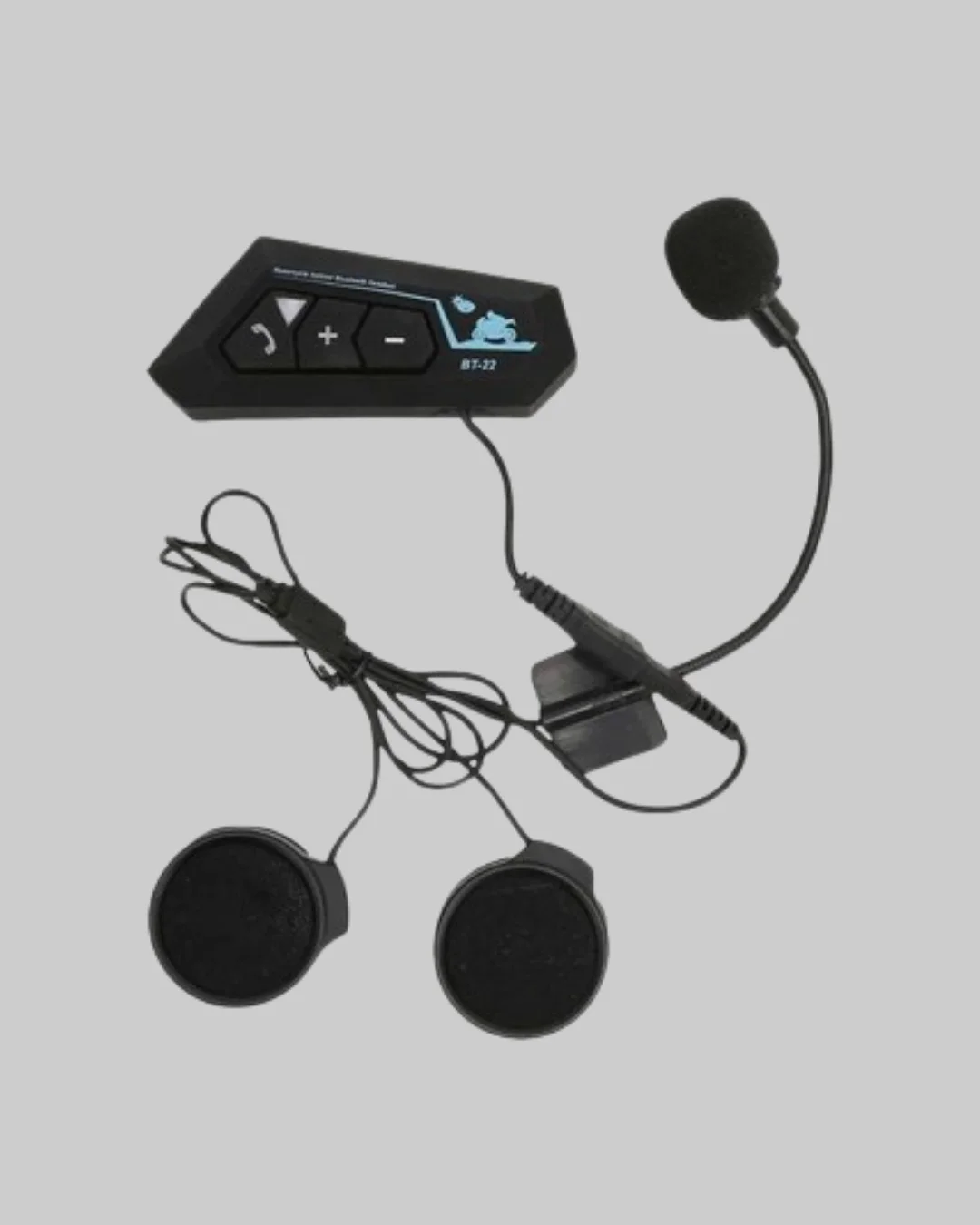 BT22 Kask İçi Bluetooth Kulaklık Hızlı Eşleşme ve Gürültü Önleyici Mikrofon