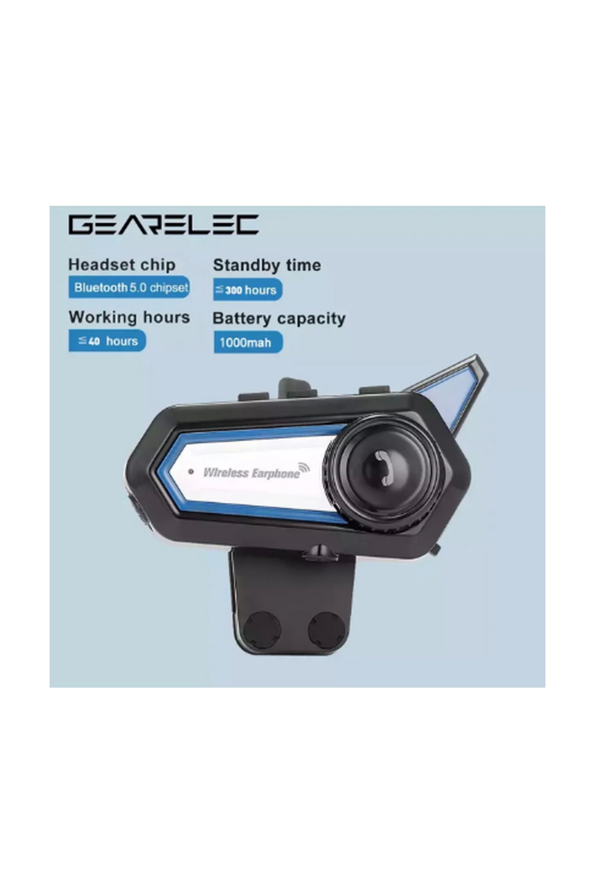Just Cheap Store Bt31 Kask Kulaklik Bluetooth 5.0 Motosiklet İnterkom Su Geçirmez 