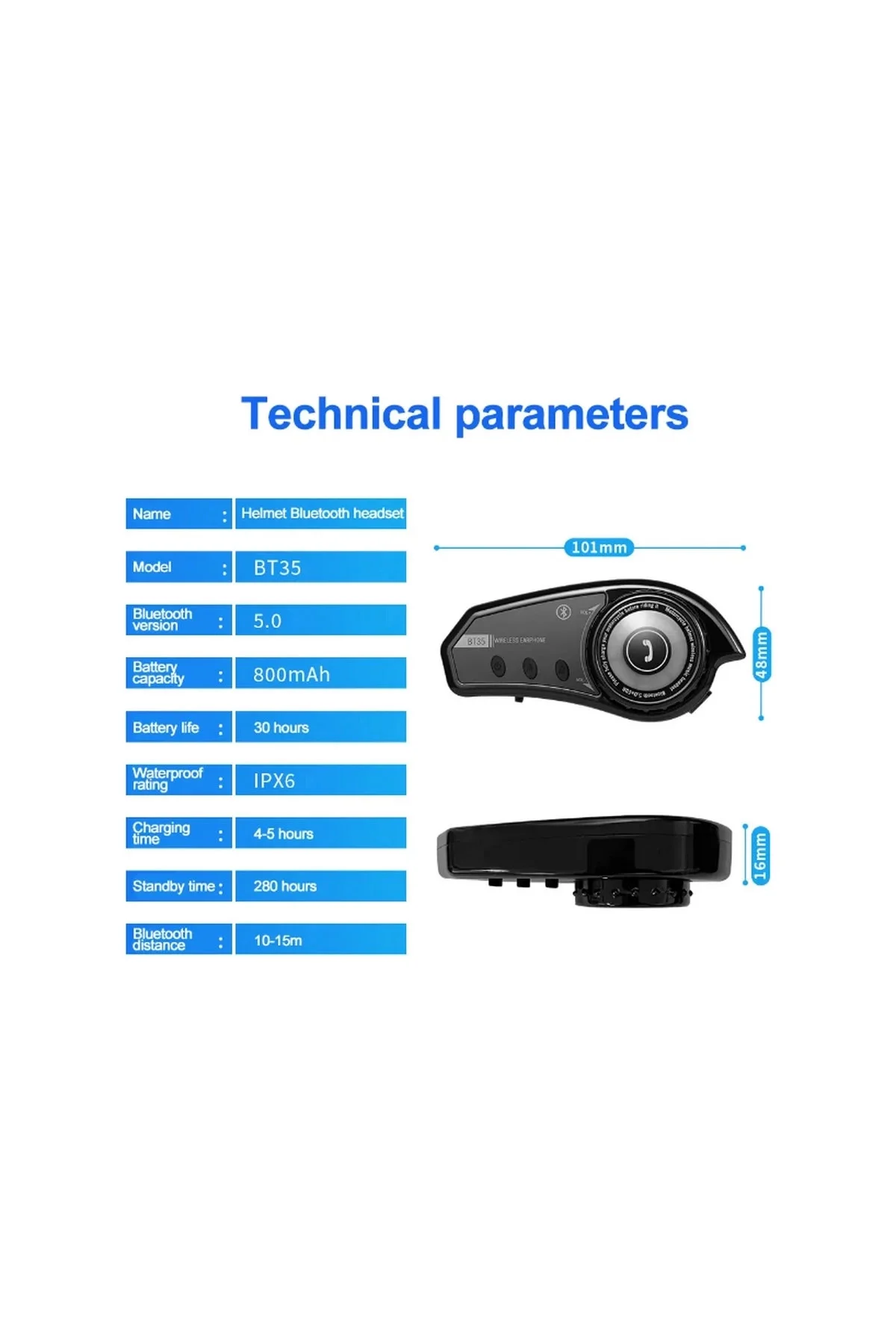 Bt35 Kask Kulaklık Bluetooth 5.0 Motosiklet Interkom Su Geçirmez Kablosuz Kulaklık Bt35 Kask Kulaklık Bluetooth 5.0 Motosiklet Interkom Su Geçirmez Kablosuz Kulaklık