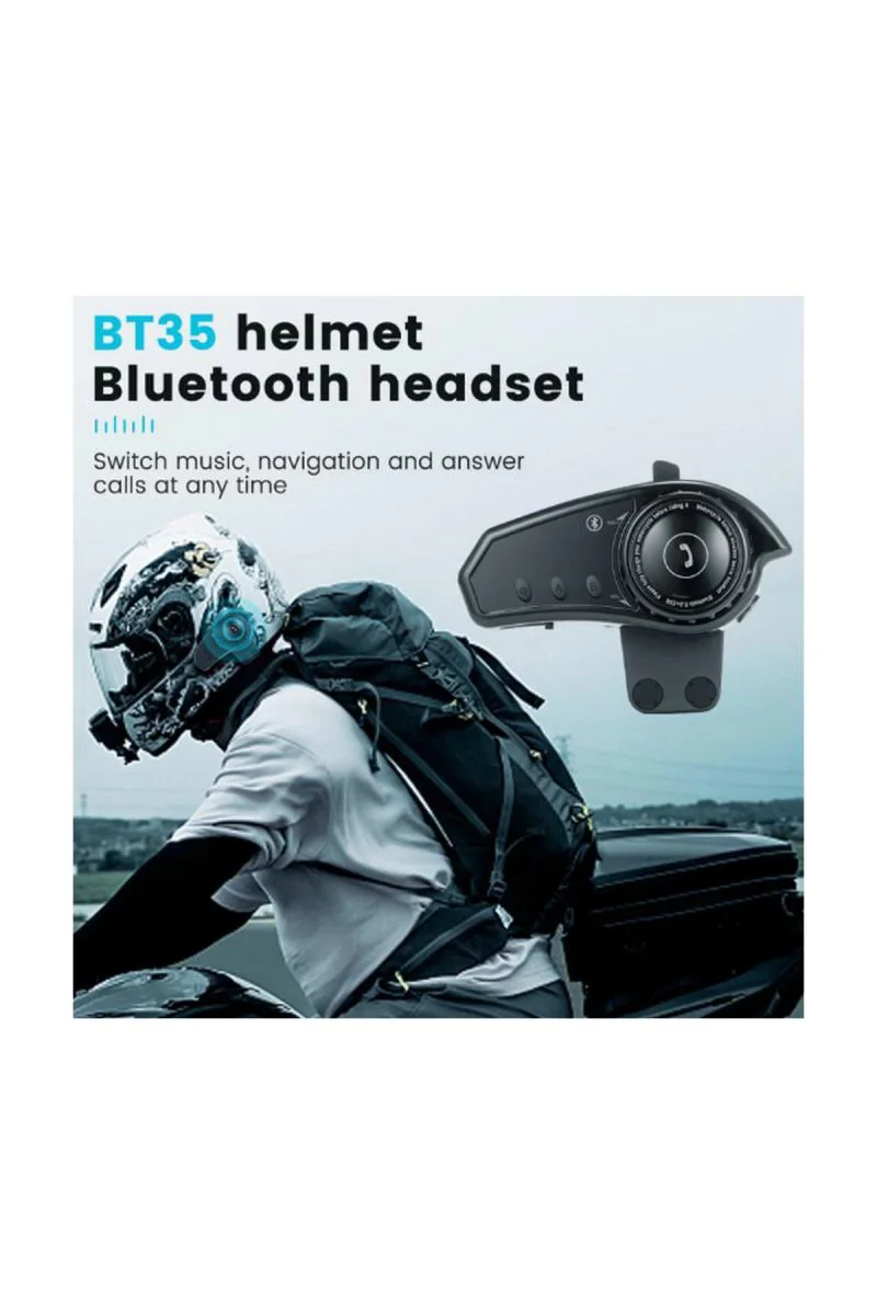 BT35 Kask Kulaklık – Bluetooth 5.0 Motosiklet Interkom, IP67 Su Geçirmez Fiyatı, Yorumları ve Özellikleri