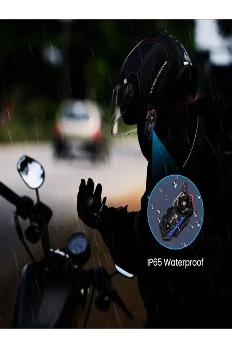 BT57 Motosiklet Kask Kulaklık Intercom - Kablosuz Bluetooth 5.3 ile Uyumlu Fiyatı, Yorumları ve Özellikleri