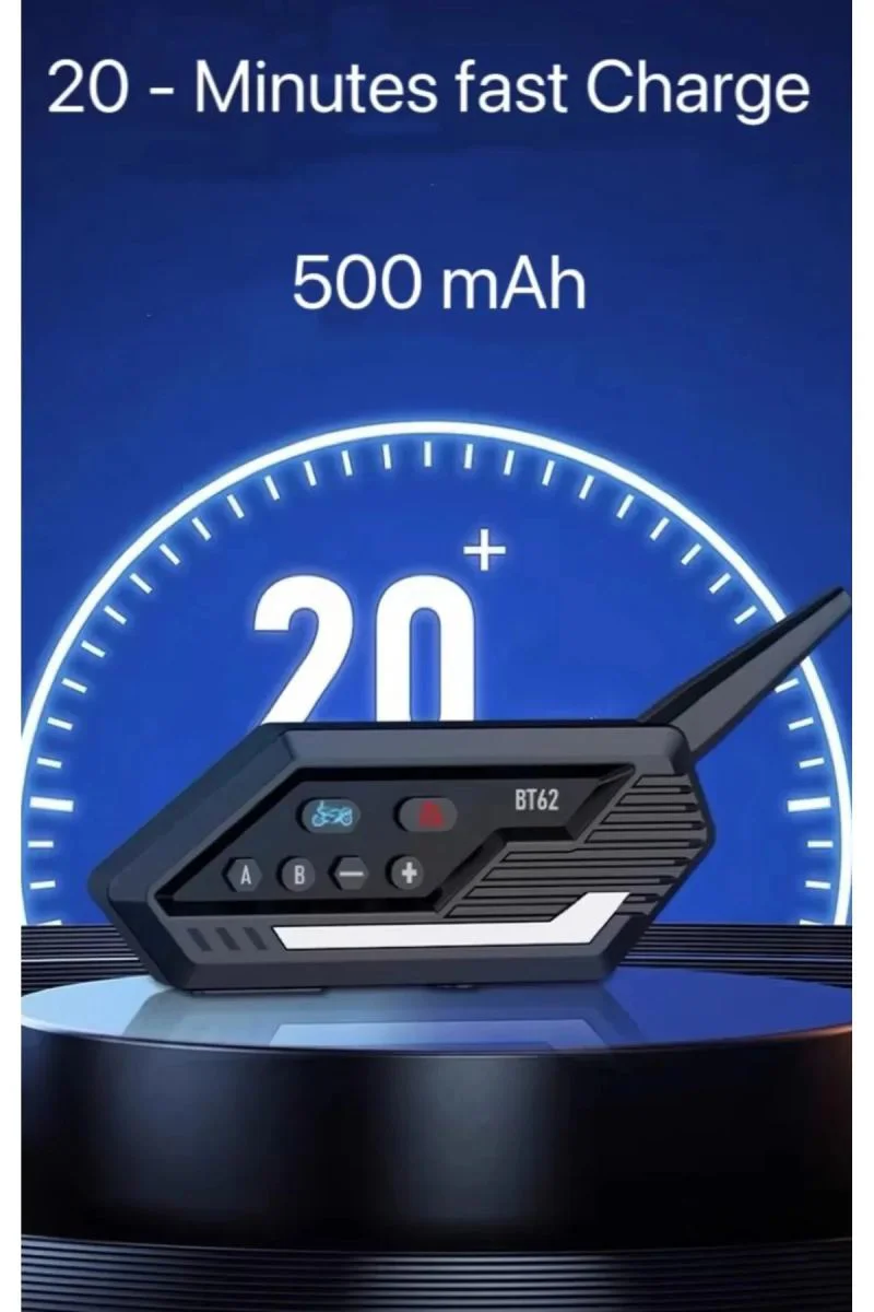BT62 Motosiklet Kask Kulaklığı – 800M Bluetooth Intercom, 2 Kişi İletişim Fiyatı, Yorumları ve Özellikleri