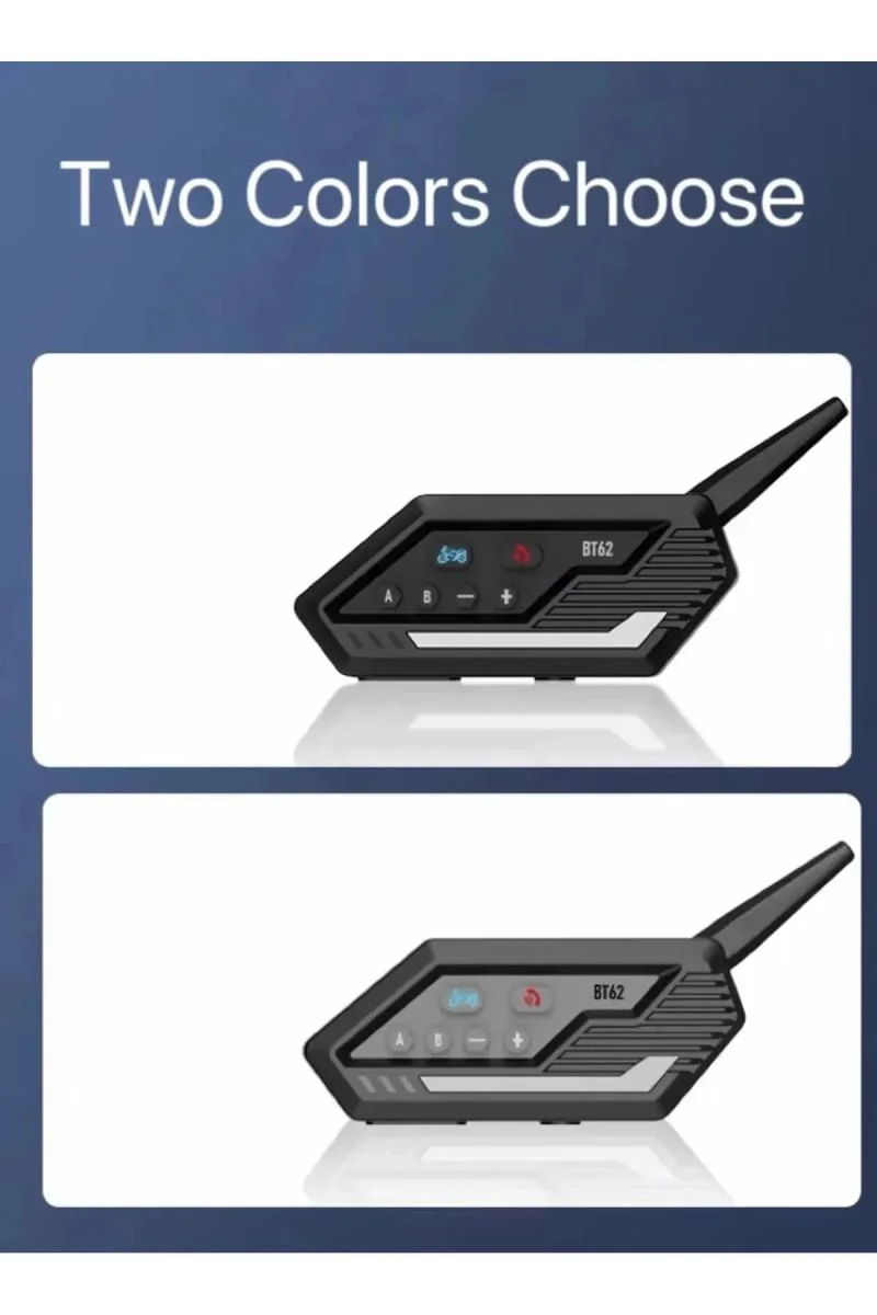 BT62 Motosiklet Kask Kulaklığı – 800M Bluetooth Intercom, 2 Kişi İletişim Fiyatı, Yorumları ve Özellikleri