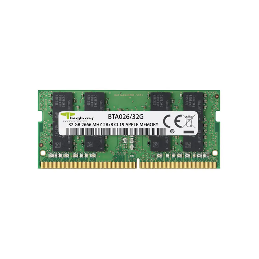 BTA026/32G Apple 32GB DDR4 2666MHz CL19 Notebook Belleği